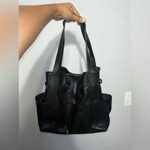 Large Black Tote Bag Purse